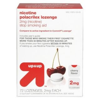 up&up Nicotine Polacrilex 2 mg Cherry   72 Count
