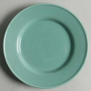 Tabletops Unlimited Cabana Teal Dessert/Pie Plate, Fine China Dinnerware   All T