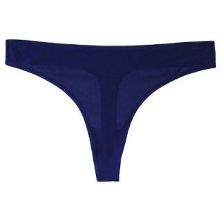 Gilligan & OMalley Womens Micro Bonded Thong   Oxygen Blue XL