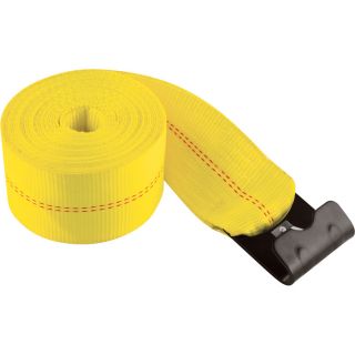 SmartStraps Winch Strap with Flat Hook  30ft.L x 4 Inch W, 15,000Lb. Capacity