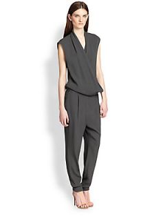 By Malene Birger Cointa Fresh Look Jumpsuit   Charcoal
