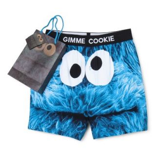 Mens Cookie Monster Boxer with Free Gift Bag   XL
