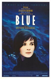 THREE COLORS BLUE Movie Poster