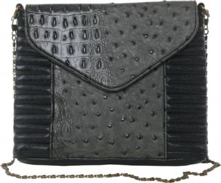 Womens amykathryn Iris Clutch   Black Purses