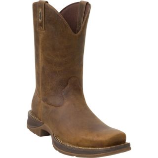 Durango Rebel 10 Inch Pull On Western Boot   Brown, Size 10 1/2, Model DB 5444