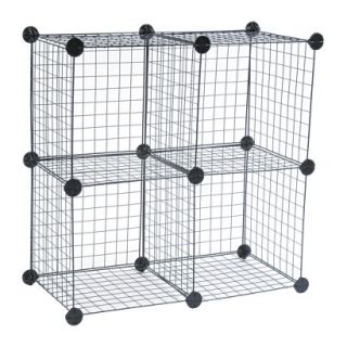 Kids Shelving Unit Wire Cube Shelving System