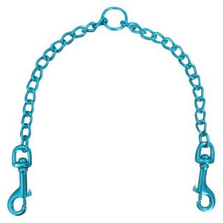 Platinum Pets Coated Steel Chain Coupler   Teal (19 x 3mm)