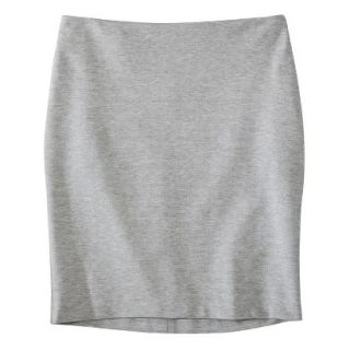 Merona Petites Ponte Pencil Skirt   Gray 6P