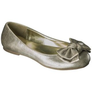 Girls Cherokee Felicia Ballet Flat   Gold 6