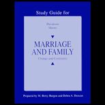 Marriage and Family  Change and Continuity, Study Guide