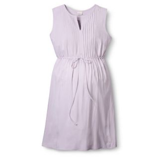 Merona Maternity Sleeveless Pleated Dress   Lilac XL