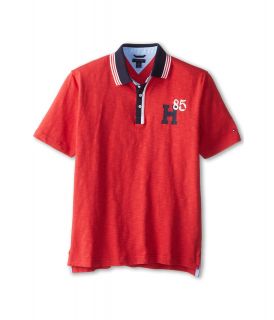 Tommy Hilfiger Kids Joshua S/S Polo Boys Short Sleeve Pullover (Red)