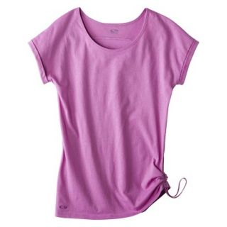 C9 by Champion Womens Yoga Layering Top With Side Tie   Violet L