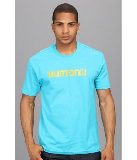 Burton Logo Horizontal S/S Tee Mens Short Sleeve Pullover (Blue)