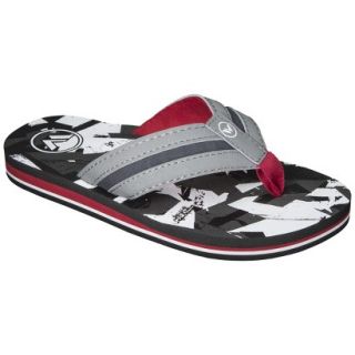 Boys Shaun White Rodeo Flip Flop Sandals   Gray S