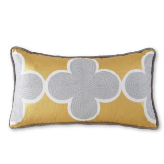 HAPPY CHIC BY JONATHAN ADLER Quatrefoil Decorative Pillow, Gold