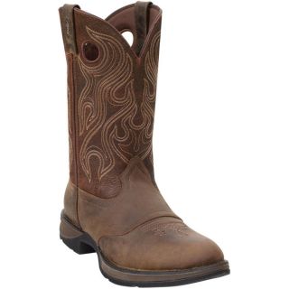 Durango Rebel 12 Inch Saddle Western Boot   Brown, Size 8 Wide, Model DB5474