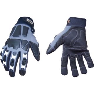 Gravel Gear Impact Performance Work Gloves   Gray/Black, 2XL