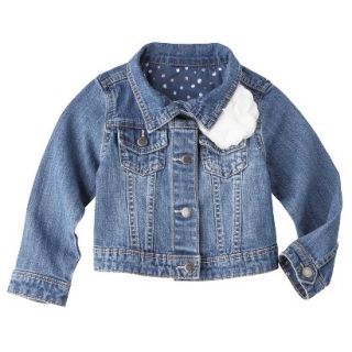 Genuine Kids from OshKosh Infant Toddler Girls Jeans Jacket   Apollo Blue 5T