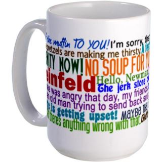  Seinfeld Quotes Large Mug