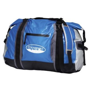 Stansport Water Proof Duffle Bag   Blue/ Gray
