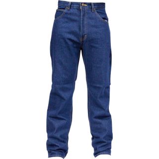 Key Traditional Fit Denim 5 Pocket Jean   40 Inch Waist x 36 Inch Inseam, Model