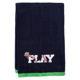 Just One You Made by Carters Navy Blanket with Applique