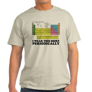  I wear this shirt periodically periodic table Ligh
