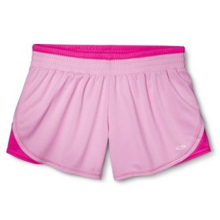 C9 by Champion Womens Mesh Knit Run Short   Day Glow Pink L