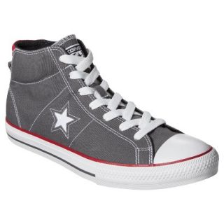 Mens Converse One Star Midtop Sneaker   Gray 10.5