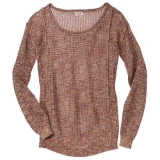 Mossimo Supply Co. Juniors Mesh Sweater   Pink XS(1)