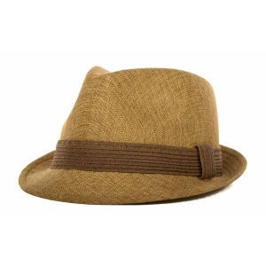 LIDS Private Label PL Textured Fedora With Rolled Band