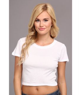 BCBGeneration Knit Sportswear Top VYF1S089 Womens Clothing (White)