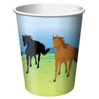 Wild Horses 9 oz. Paper Cups