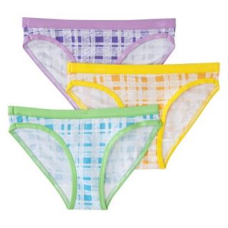 Hanes Girls 3 Pack Bikini Brief   Multicolor 10