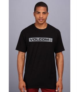 Volcom Wordmark S/S Tee Mens Short Sleeve Pullover (Black)