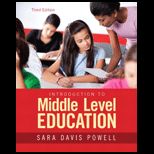 Intro. to Middle Level Educ.   With Access