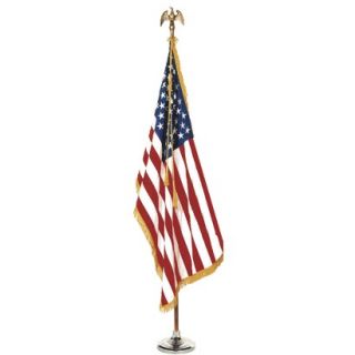 Colonial Nyl Glo US Flag Set   4 x 6