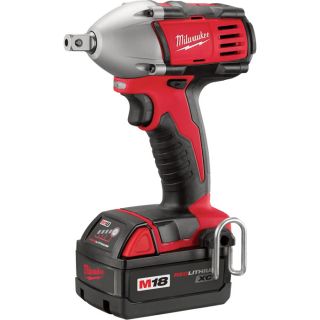 Milwaukee M18 Cordless Impact Wrench   1/2 Inch, 18 Volt, Model 2652 22
