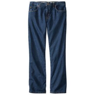 Dickies Mens Relaxed Straight Fit Flannel Lined Jean   Stone Washed Blue 44x30