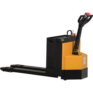 Vestil Fully Powered Electric Pallet Truck   4,500 Lb. Capacity, 20 Inch x 48