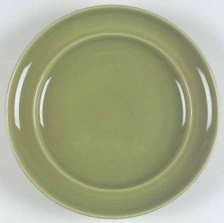 Pottery Barn Sophia Green Dinner Plate, Fine China Dinnerware   All Green,Smooth