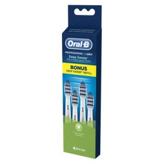 Oral B Deep Sweep Replacement Brush Head Bonus Pack   4 Count