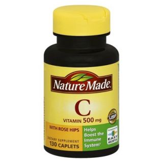 Nature Made Vitamin C 500 mg. w/Rose Hips   130 Count