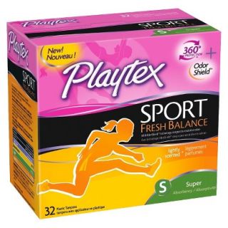 Playtex Sport Fresh Balance Super Absorbency Tampons   32 Count