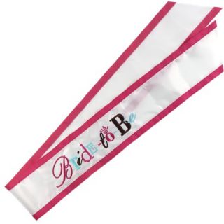 Fuchsia Grosgrain Bride to Be Sash