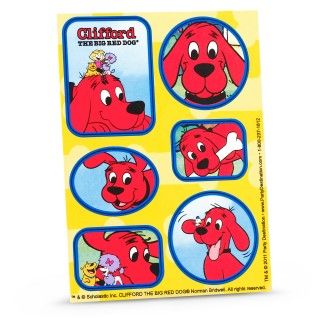 The Big Red Dog   Sticker Sheets