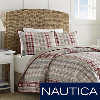 Nautica Harber Hill Cotton Reversible Quilt (shams Sold Separately)