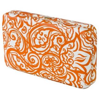 Merona Print Hinge Wallet   Orange