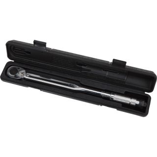 Klutch 1/2 Inch Drive Torque Wrench   20 150 Ft. Lbs. Torque